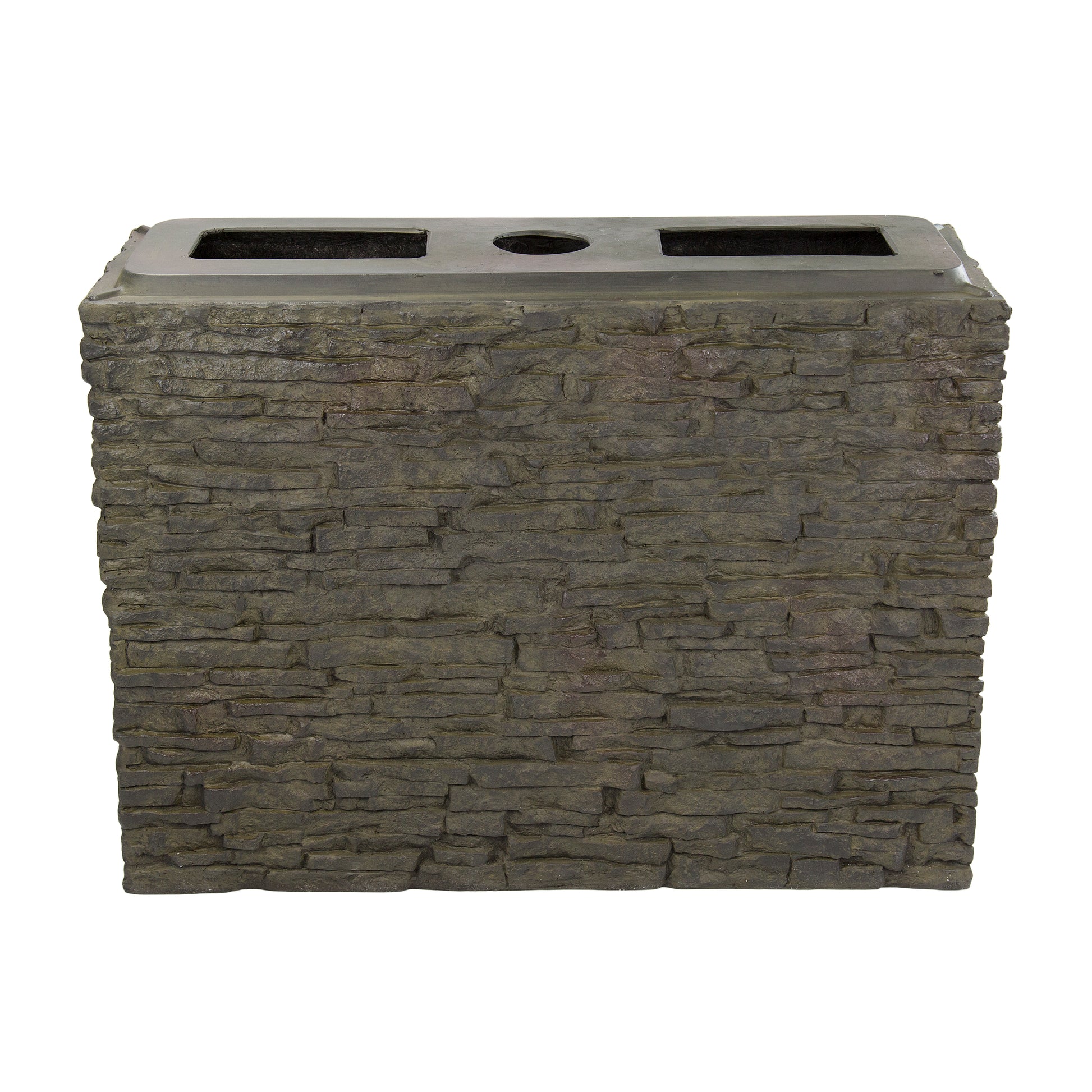 Aquascape STACKED SLATE WALL BASE-STRAIGHT - 26" H (66 CM)