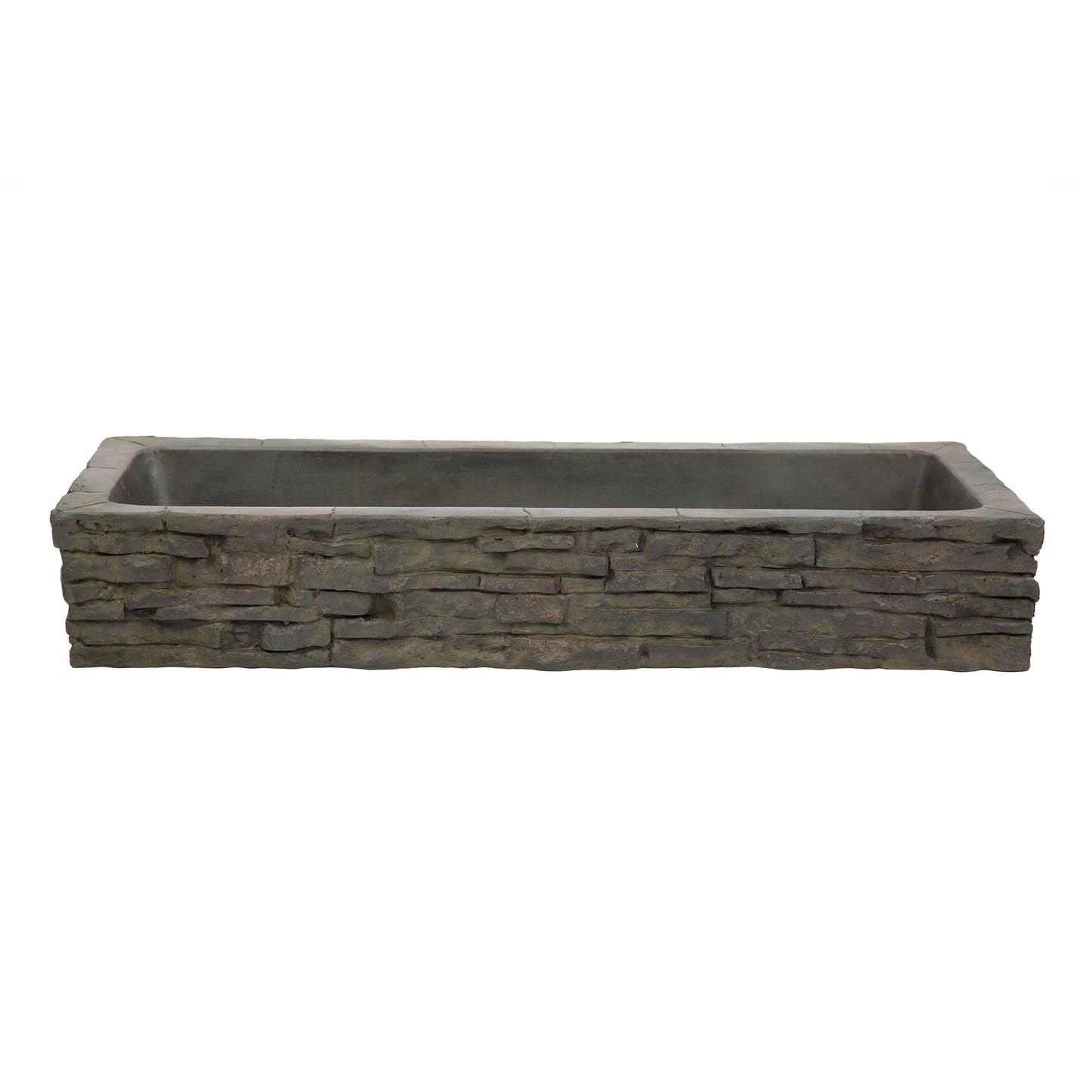 Aquascape STACKED SLATE WALL TOPPER-STRAIGHT QUAD-SPILL