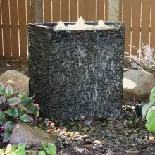 Aquascape STACKED SLATE WALL BASE-CURVED - 26" H (66 CM)