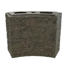 Aquascape STACKED SLATE WALL BASE-CURVED - 26" H (66 CM)