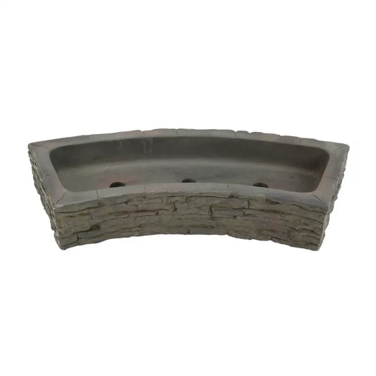 Aquascape STACKED SLATE WALL TOPPER-CURVED FRONT-SPILL