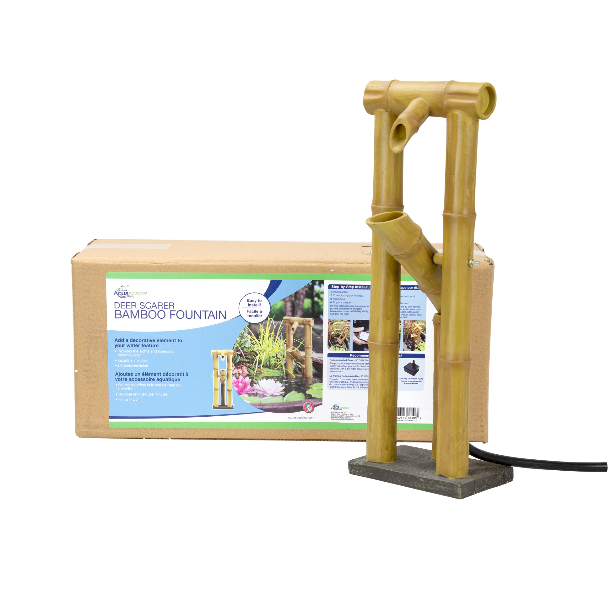 Aquascape DEER SCARER BAMBOO FOUNTAIN