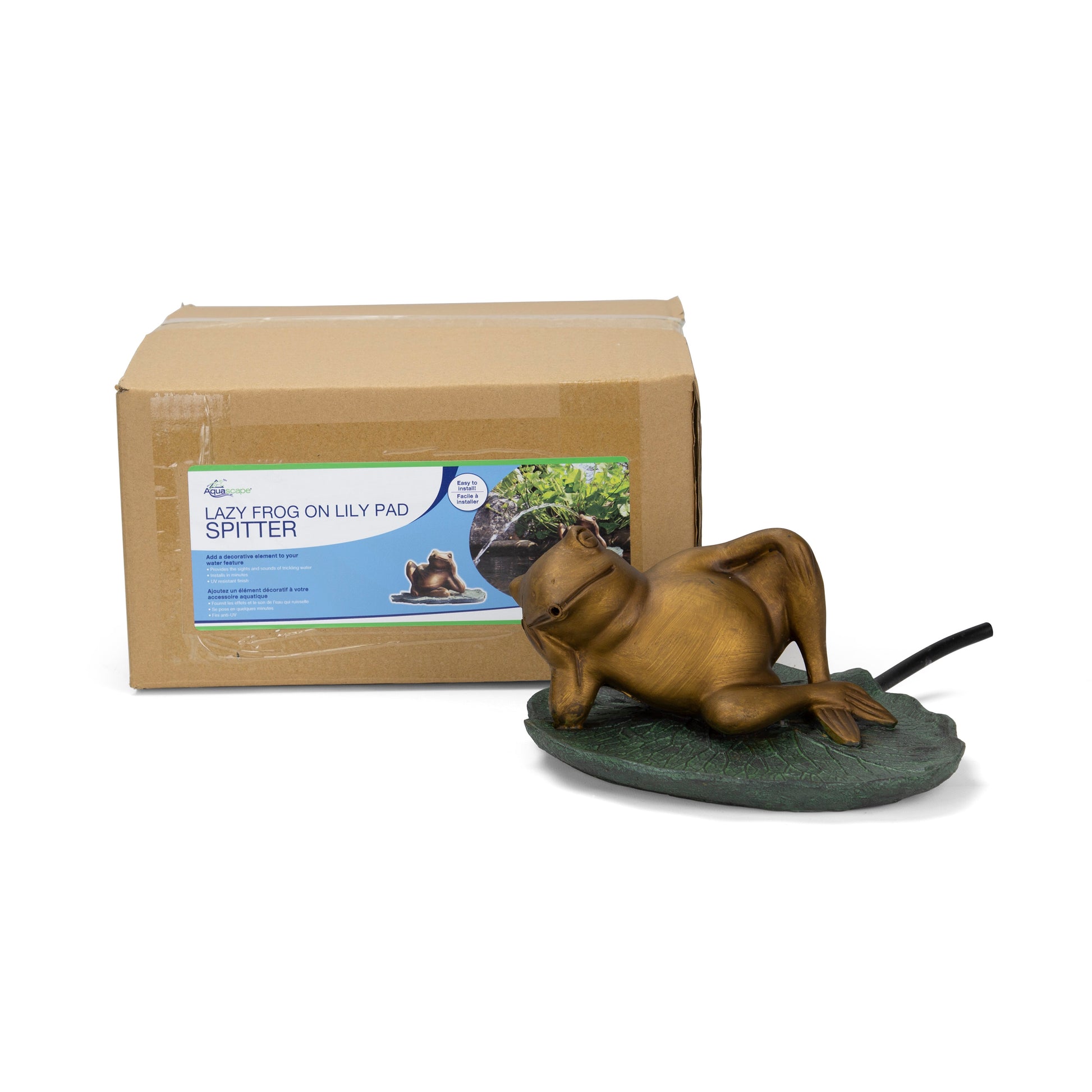 Aquascape LAZY FROG ON LILY PAD SPITTER