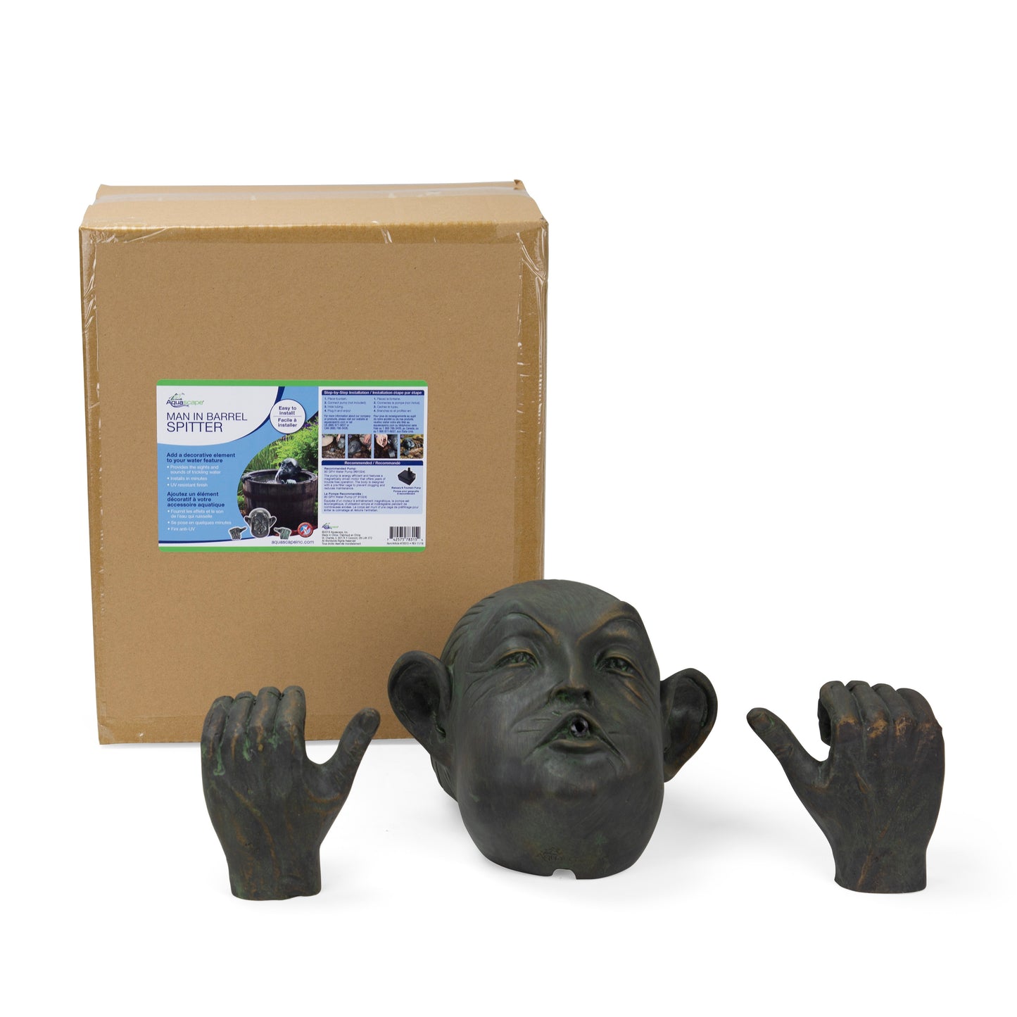 Aquascape MAN IN BARREL SPITTER
