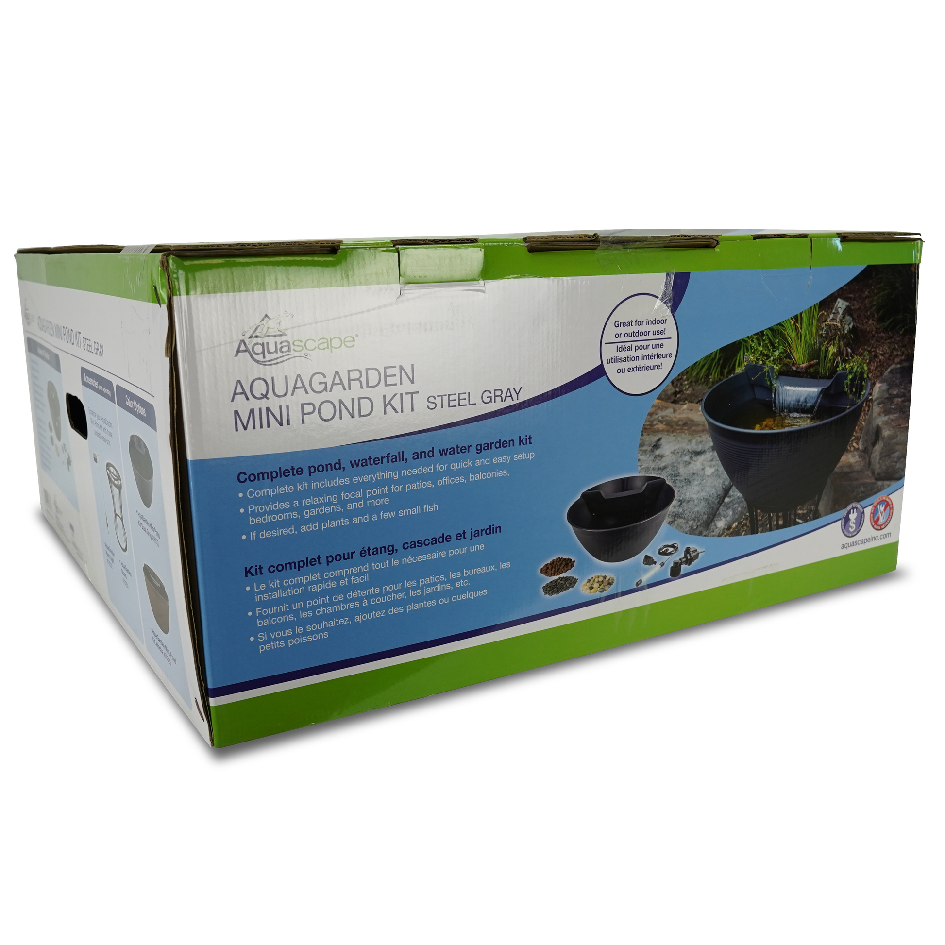 Aquascape AQUAGARDEN MINI POND KIT - STEEL GRAY