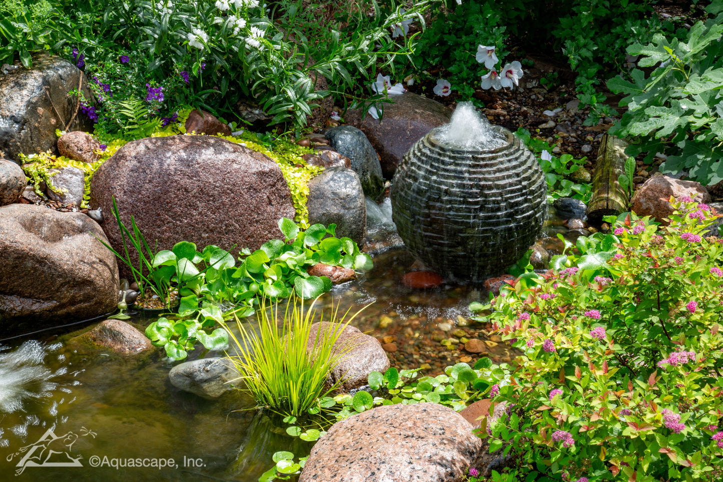 Aquascape STACKED SLATE SPHERE - 18" DIA (46 CM)