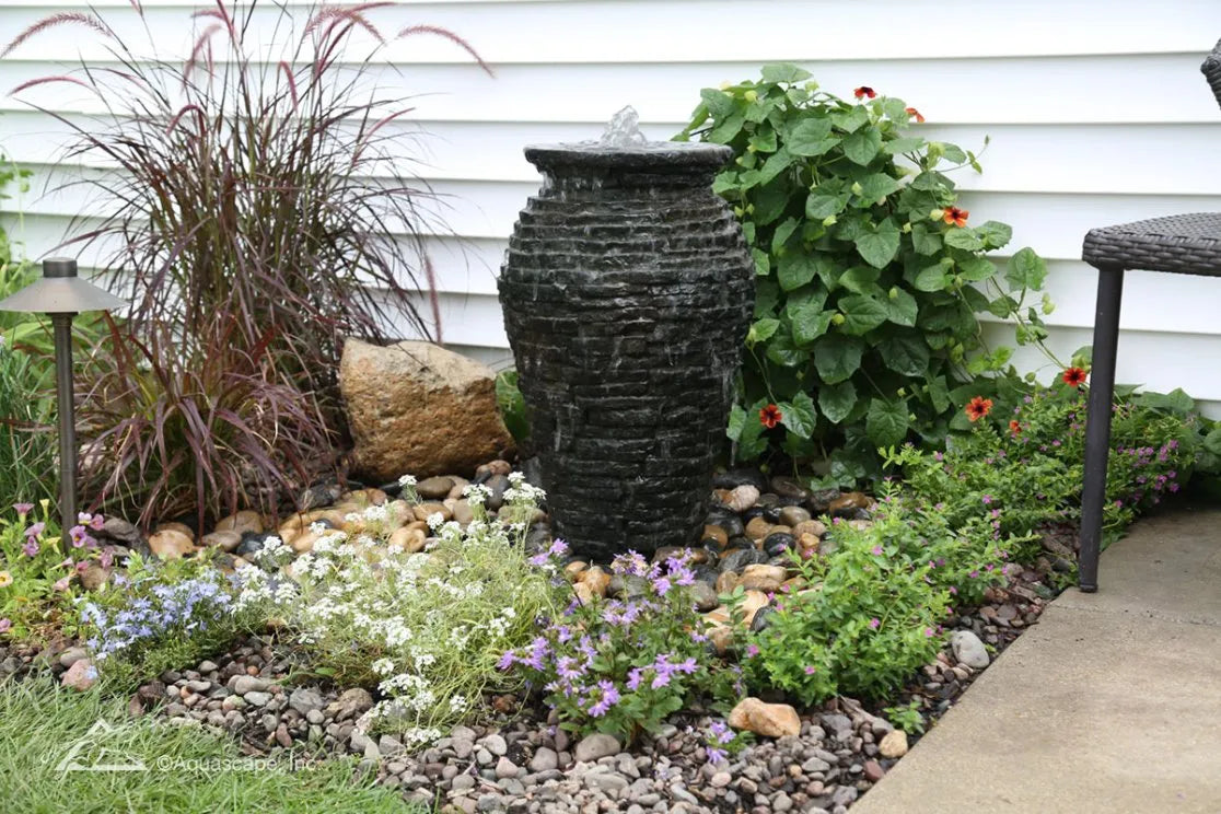 Aquascape STACKED SLATE URN - 24" H (61 CM)