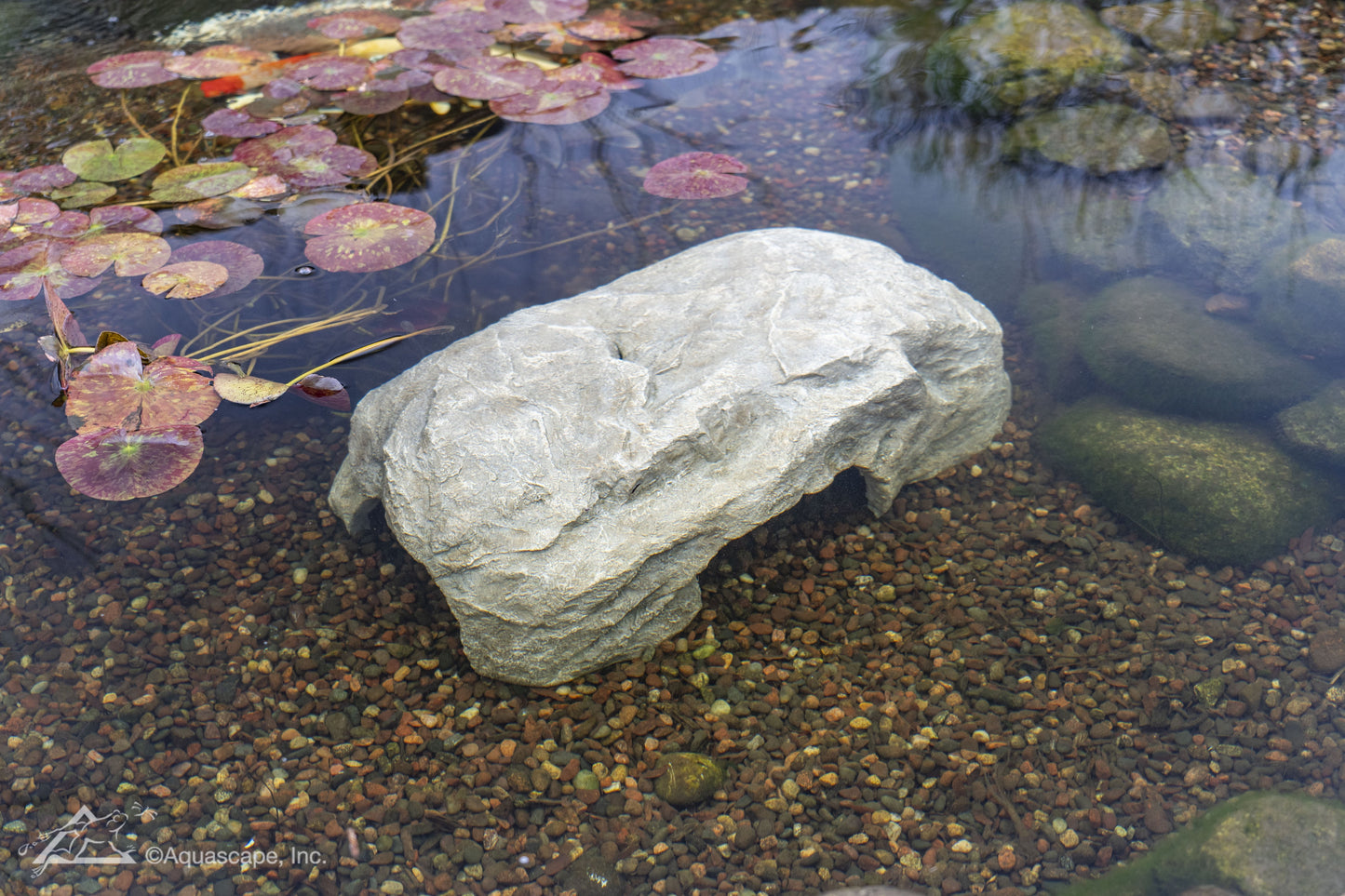 Aquascape FAUX ROCK FISH CAVE- 25" L X 15" W (63.5 X 38 CM)