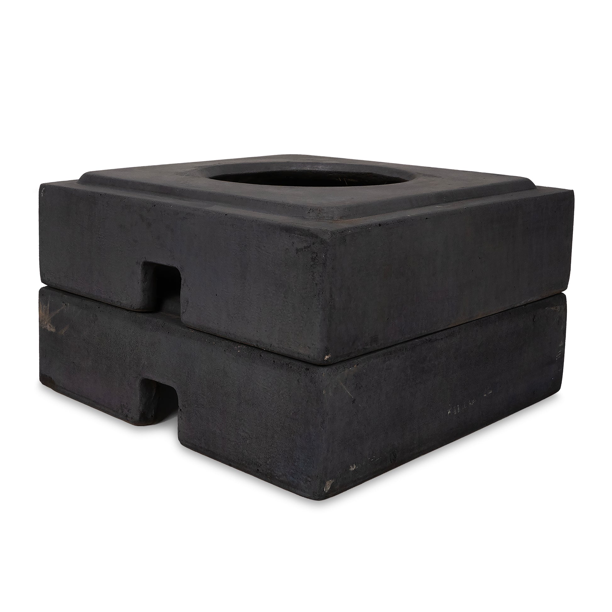 Aquascape SPILLWAY BOWL STAND - IRON ORE - 4" H (10 CM) - 2-PACK