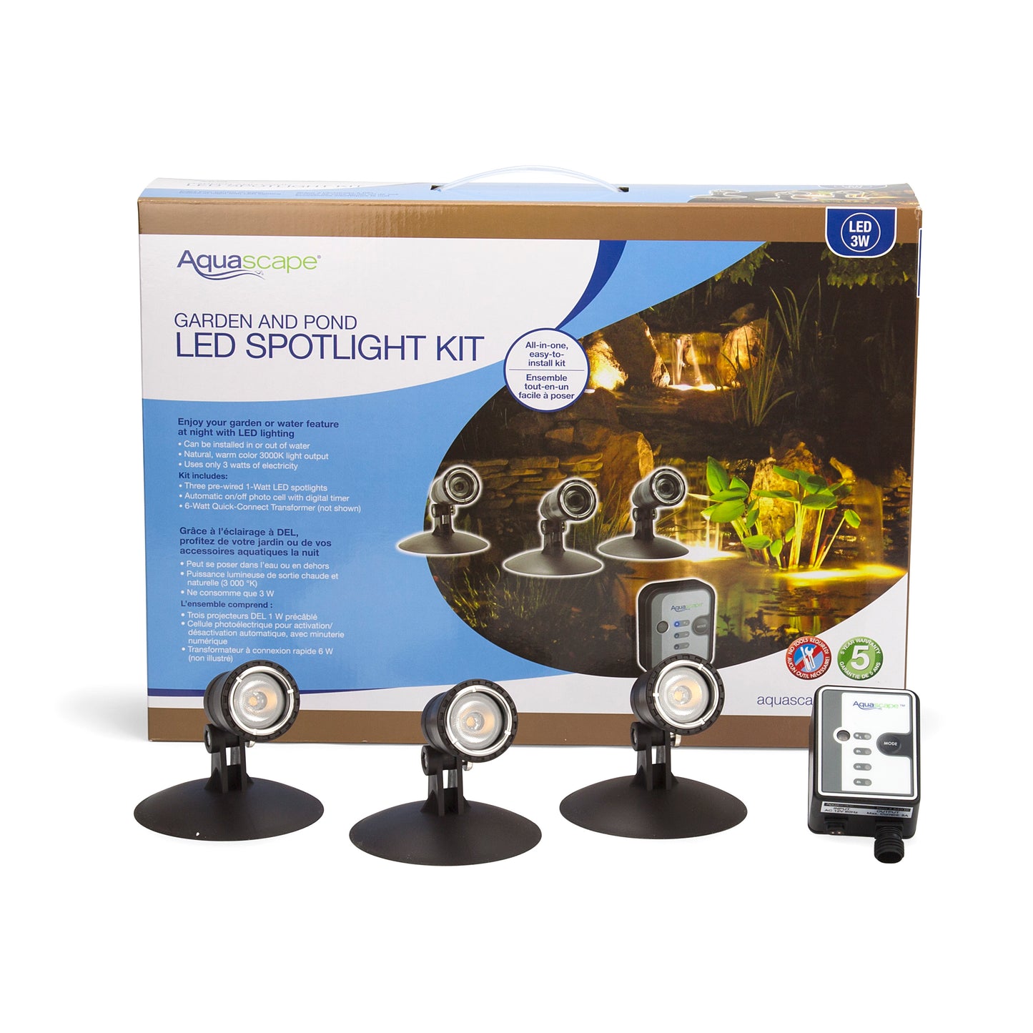 Aquascape 3-LIGHT SPOTLIGHT KIT