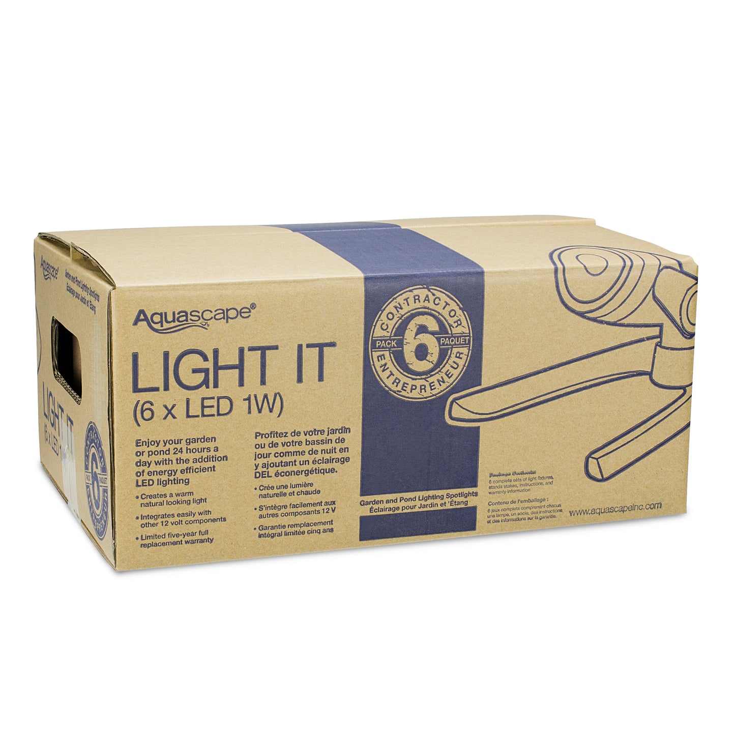 Aquascape SPOTLIGHT - 1-WATT - 6-PACK