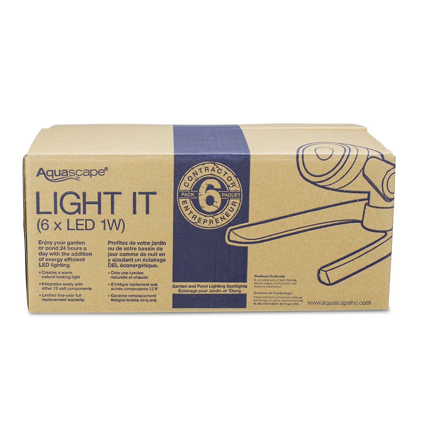 Aquascape SPOTLIGHT - 1-WATT - 6-PACK