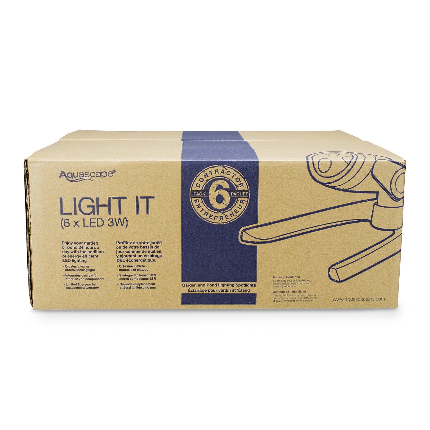 Aquascape SPOTLIGHT - 3-WATT - 6-PACK