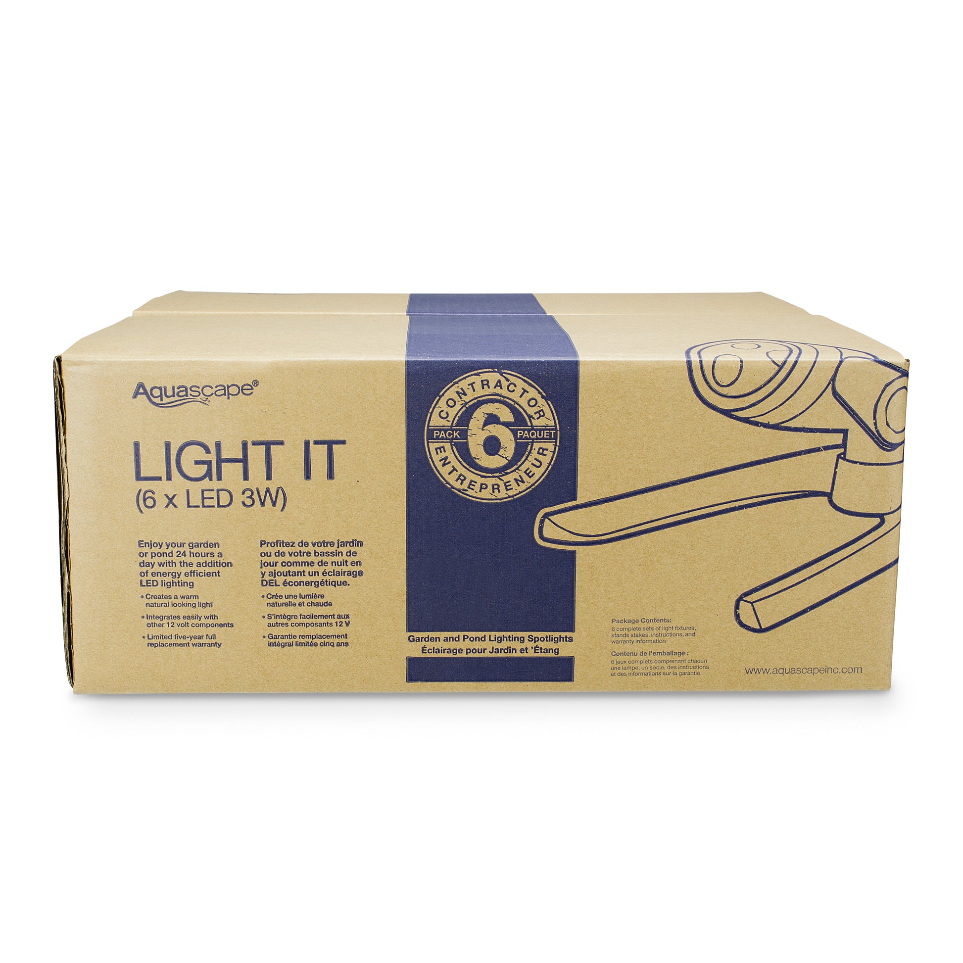 Aquascape SPOTLIGHT - 3-WATT - 6-PACK