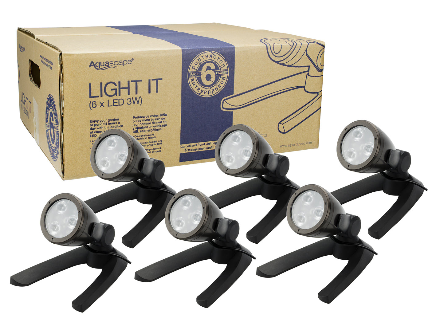 Aquascape SPOTLIGHT - 3-WATT - 6-PACK