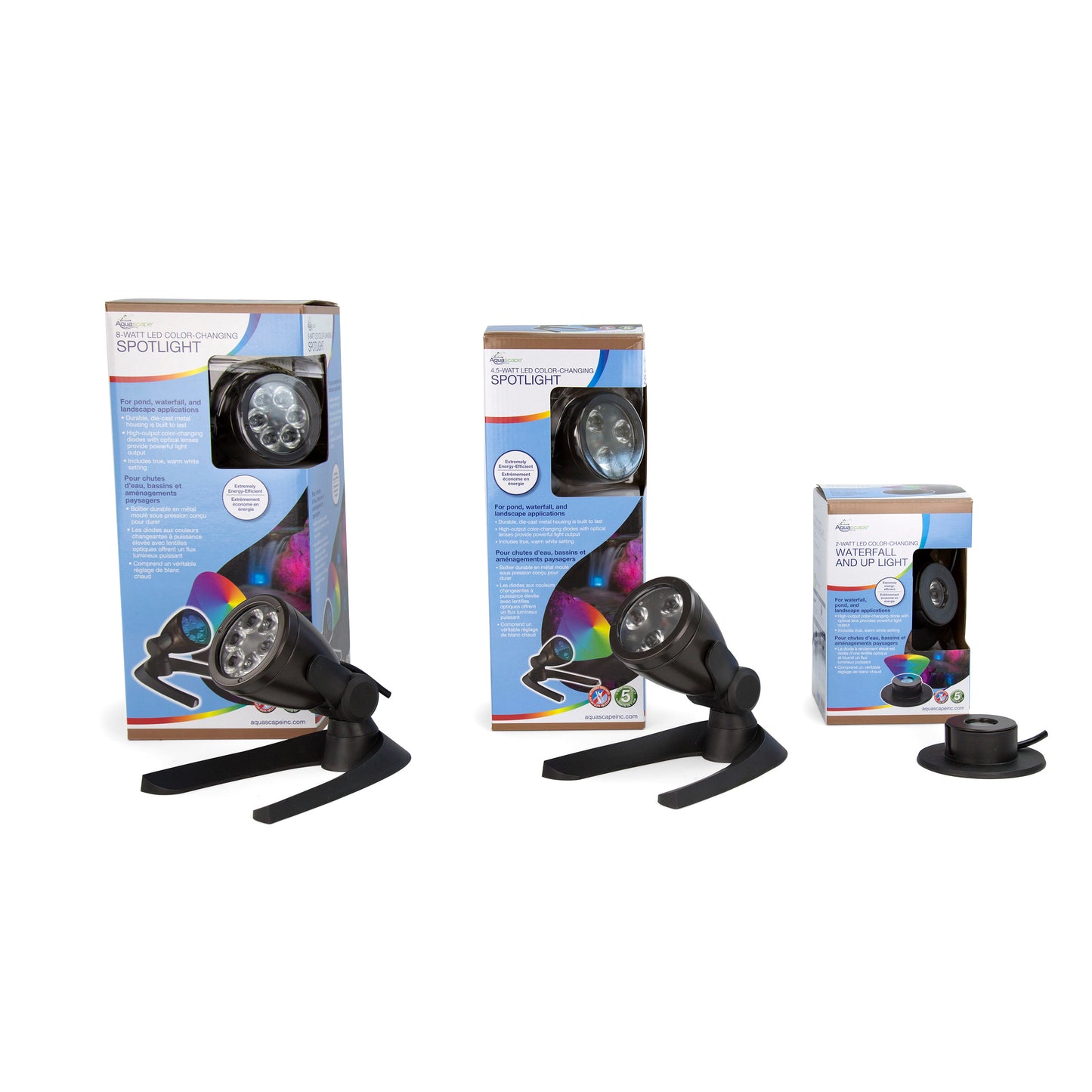 Aquascape COLOR-CHANGING WATERFALL LIGHT - 2-WATT