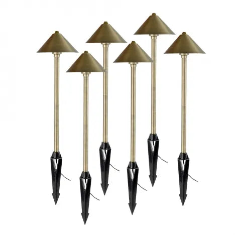 Aquascape DOME TOP PATH AND AREA LANDSCAPE LIGHT - 6-PACK