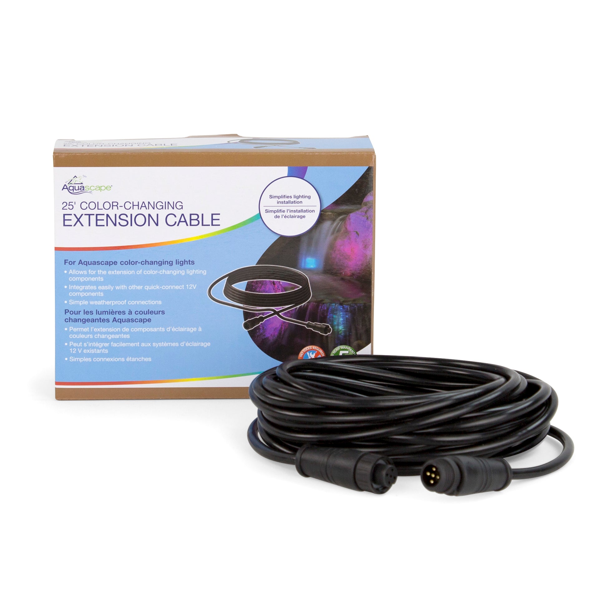 Aquascape COLOR-CHANGING LIGHT EXTENSION CABLE - 25' (7.62 M)