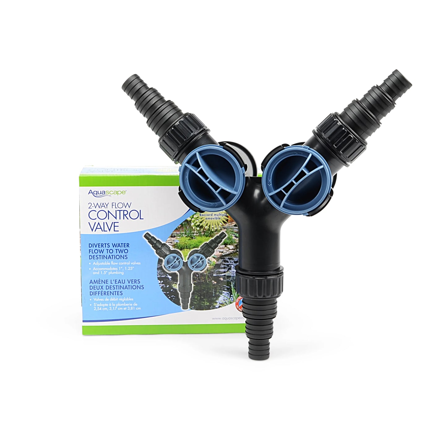 Aquascape VALVE 2-WAY MULTI-HOSE 1", 1-1/4", 1-1/2" BARB