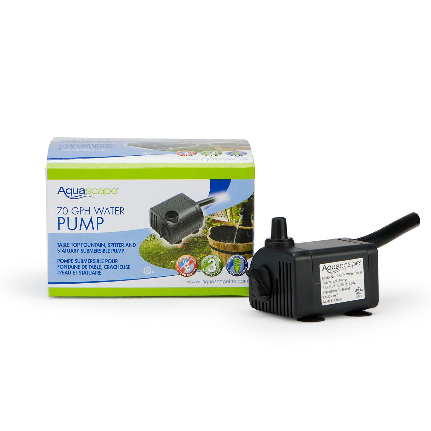 Aquascape 70 GPH WATER PUMP