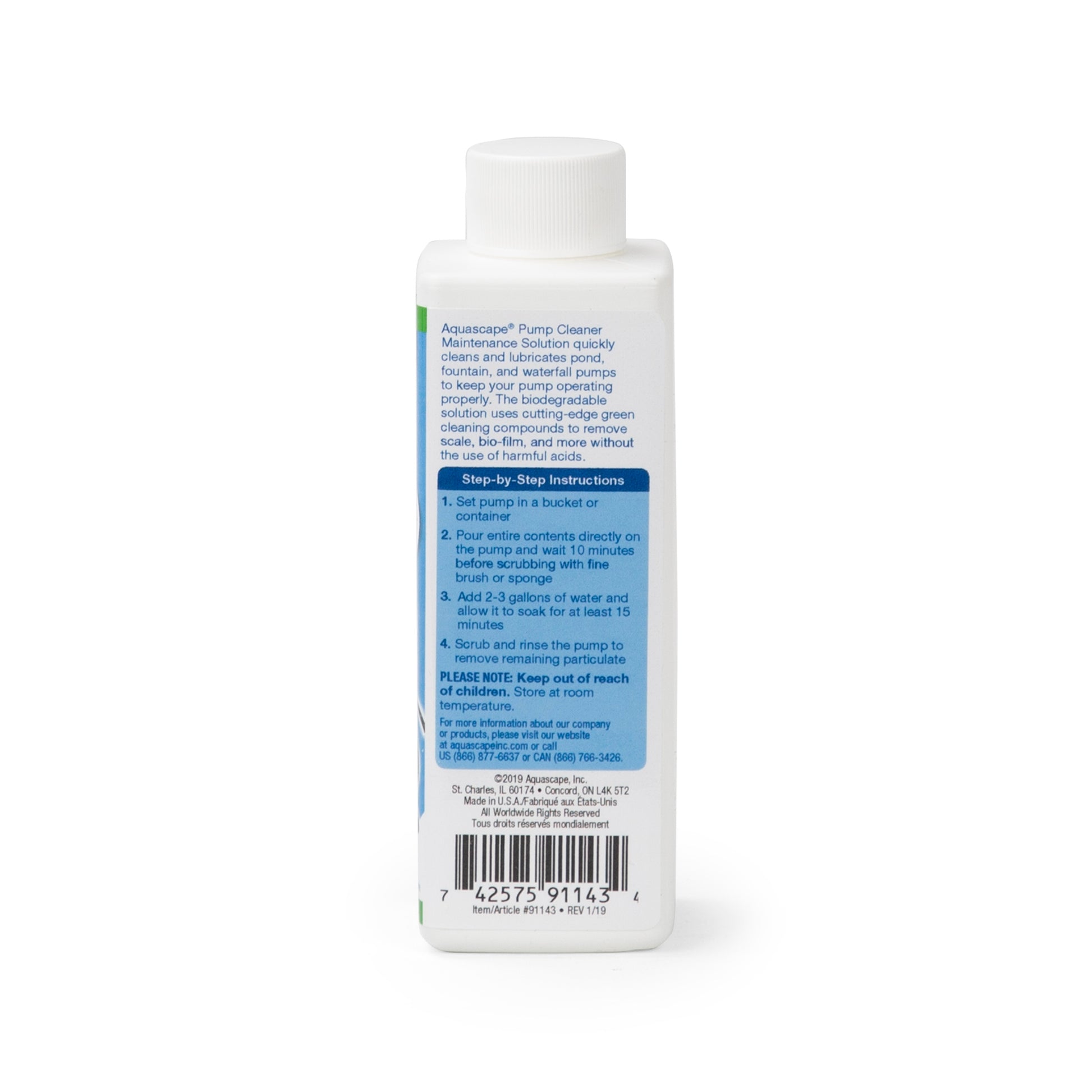 Aquascape PUMP CLEANER MAINTENANCE SOLUTION - 8 OZ / 236 ML