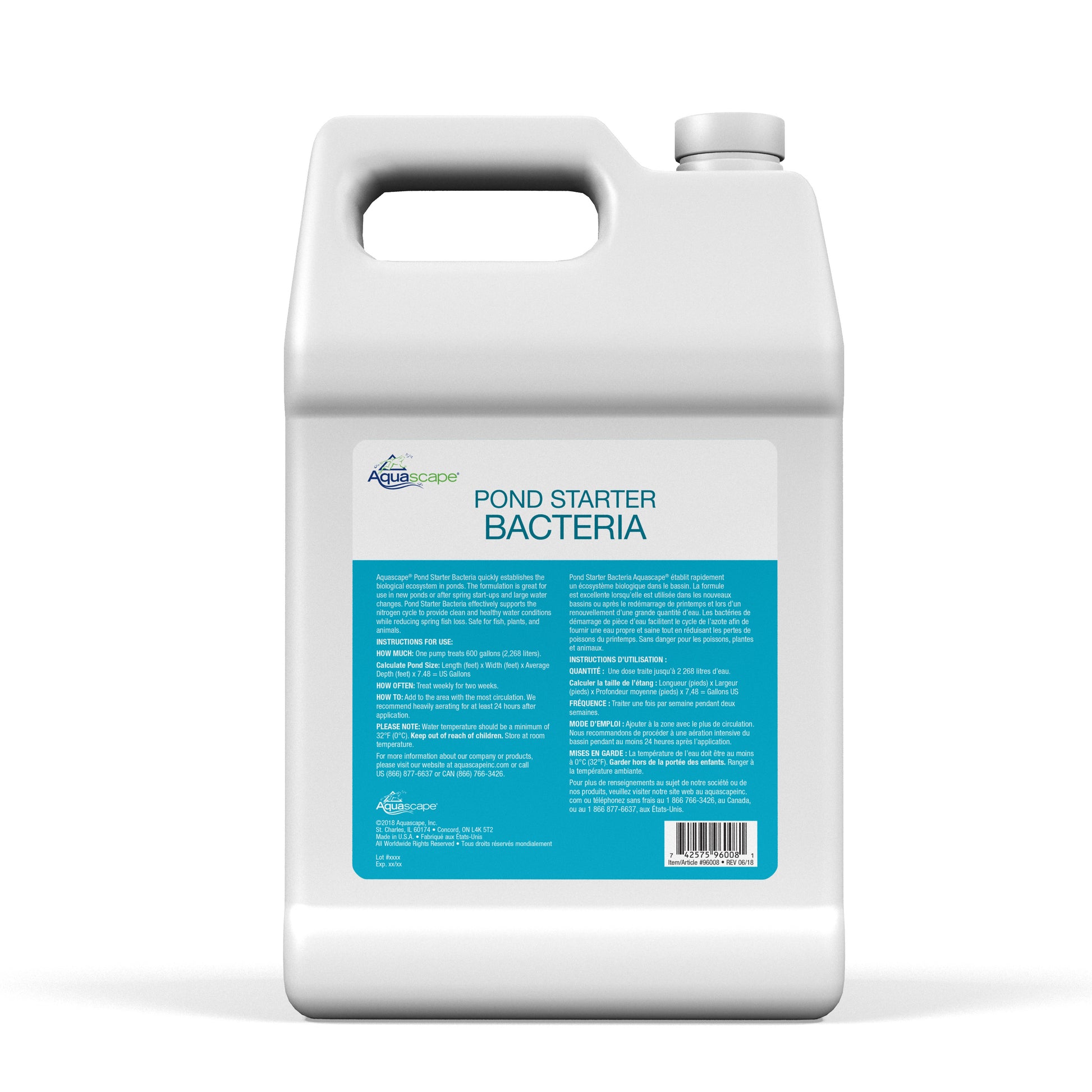 Aquascape POND STARTER BACTERIA - 1 GAL / 3.78 L