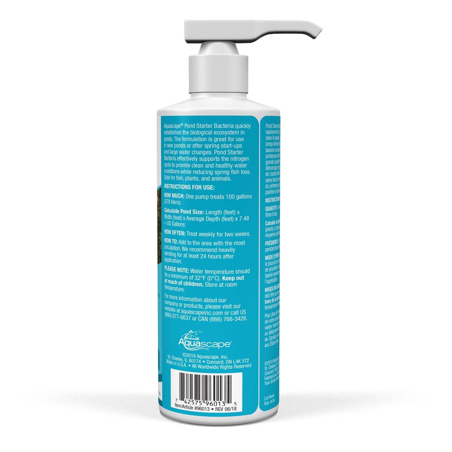 Aquascape POND STARTER BACTERIA - 8 OZ / 236 ML