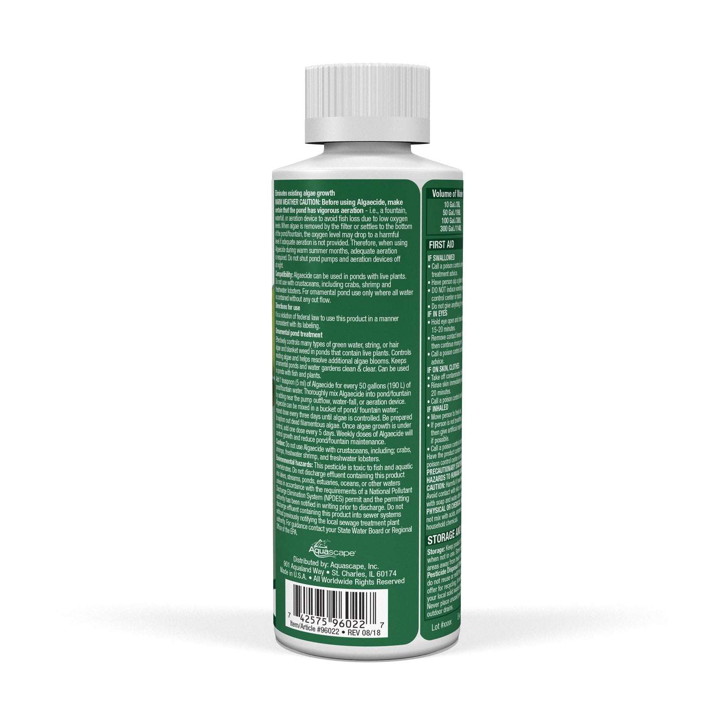 Aquascape ALGAECIDE - 8 OZ / 236 ML