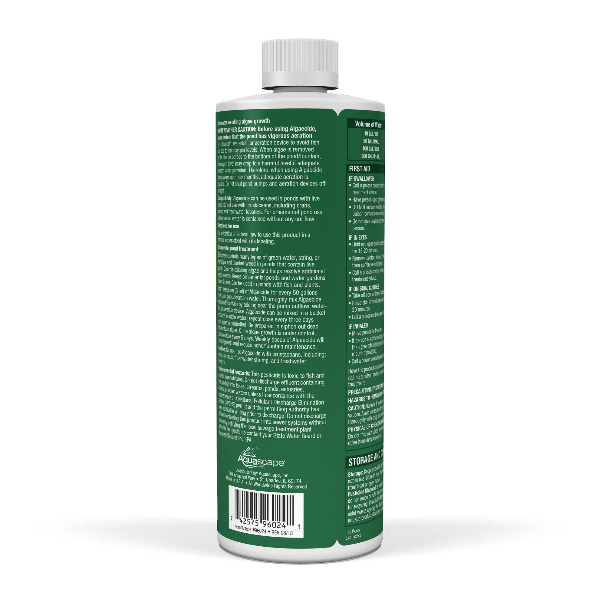 Aquascape ALGAECIDE - 32 OZ / 946 ML