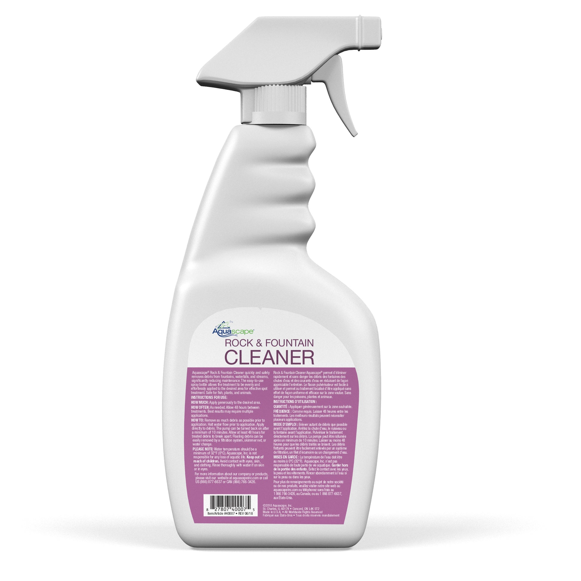 Aquascape ROCK & FOUNTAIN CLEANER - 32 OZ / 946 ML