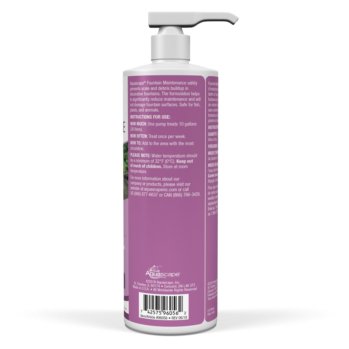 Aquascape FOUNTAIN MAINTENANCE - 16 OZ / 473 ML