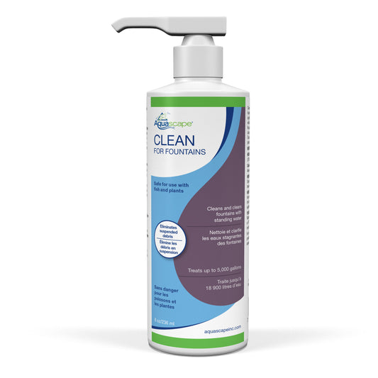 Aquascape CLEAN FOR FOUNTAINS AND WATERFALLS - 8 OZ / 236 ML