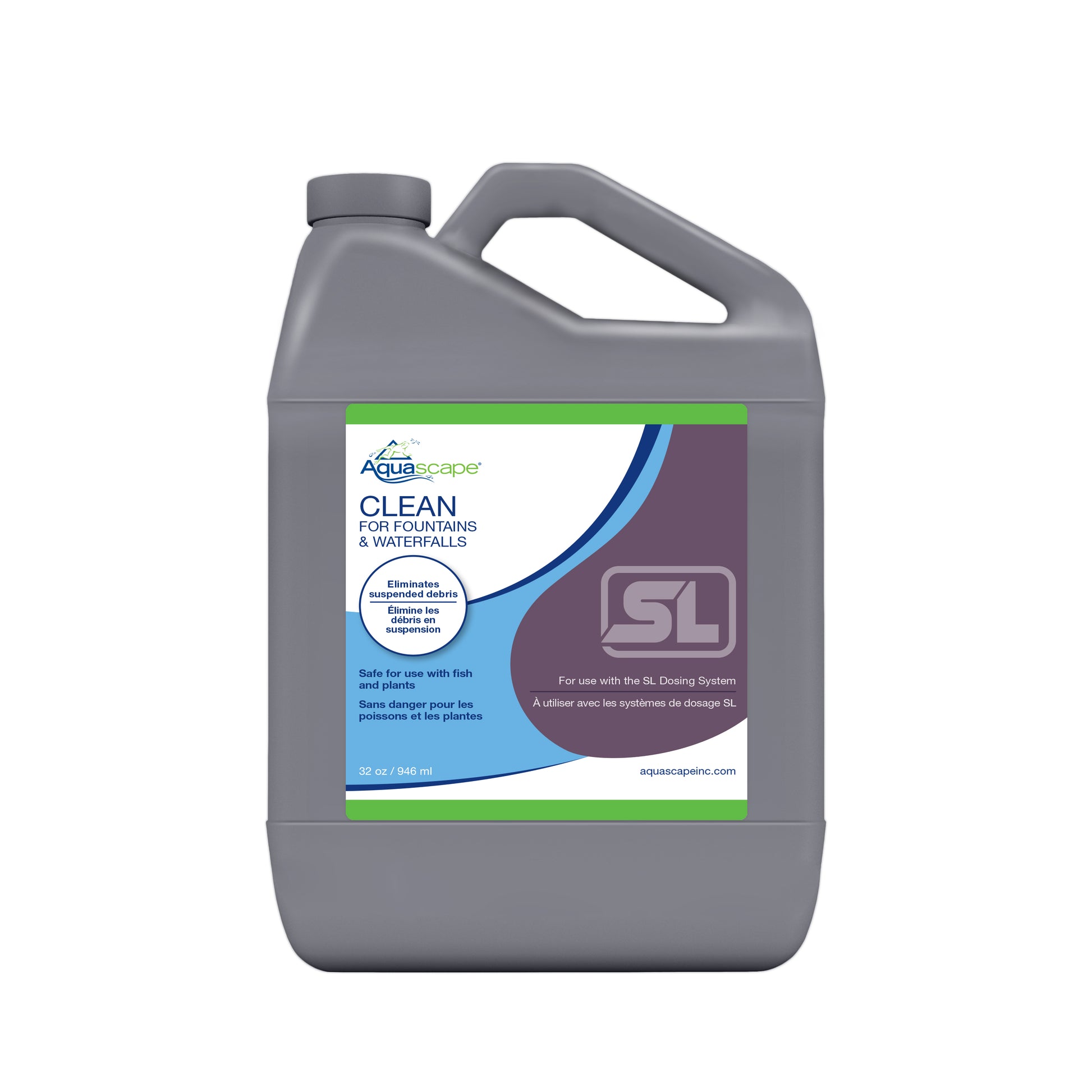 Aquascape CLEAN FOR FOUNTAINS AND WATERFALLS SL - 32 OZ / 946 ML