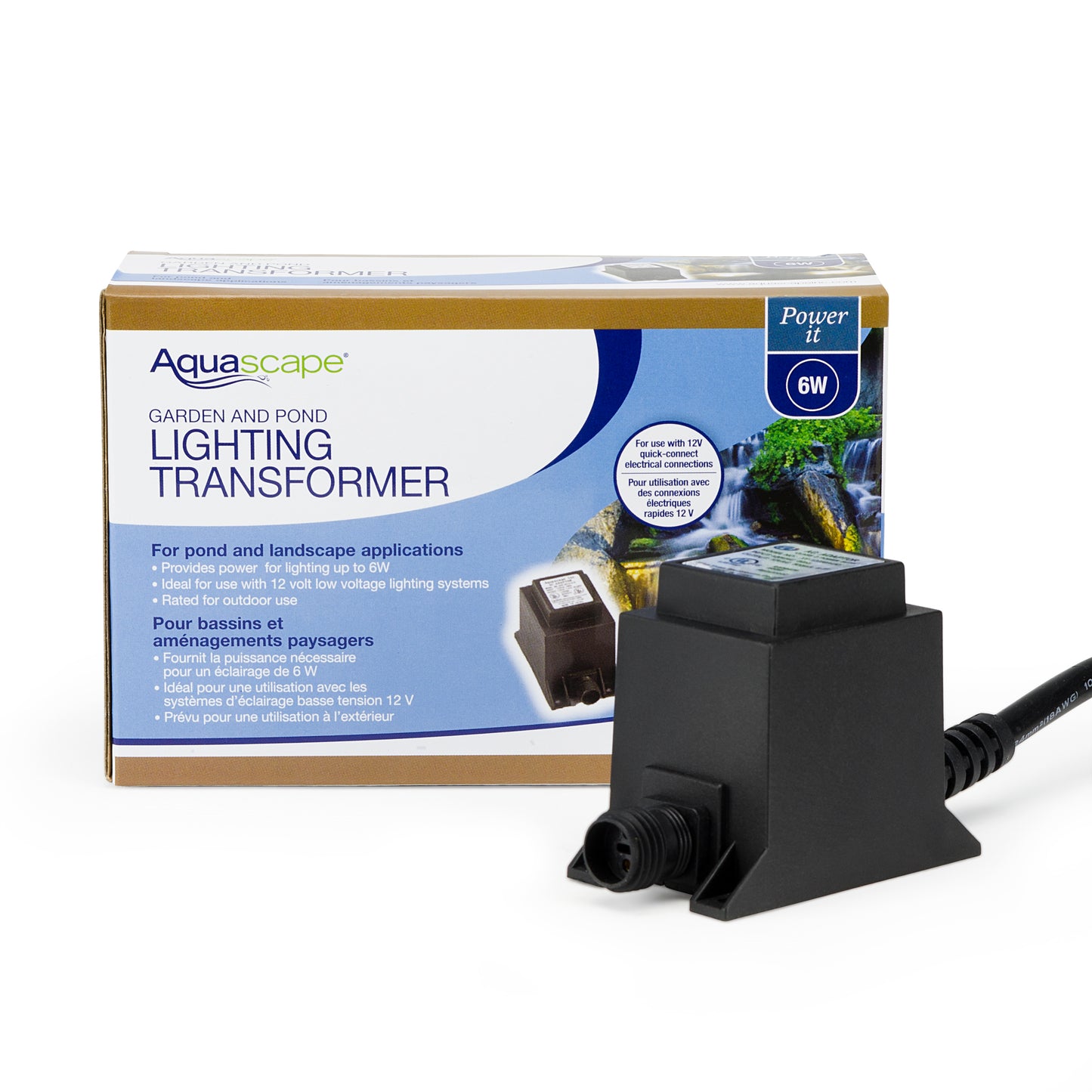 Aquascape TRANSFORMER 6-WATT LOW VOLTAGE QUICK-CONNECT