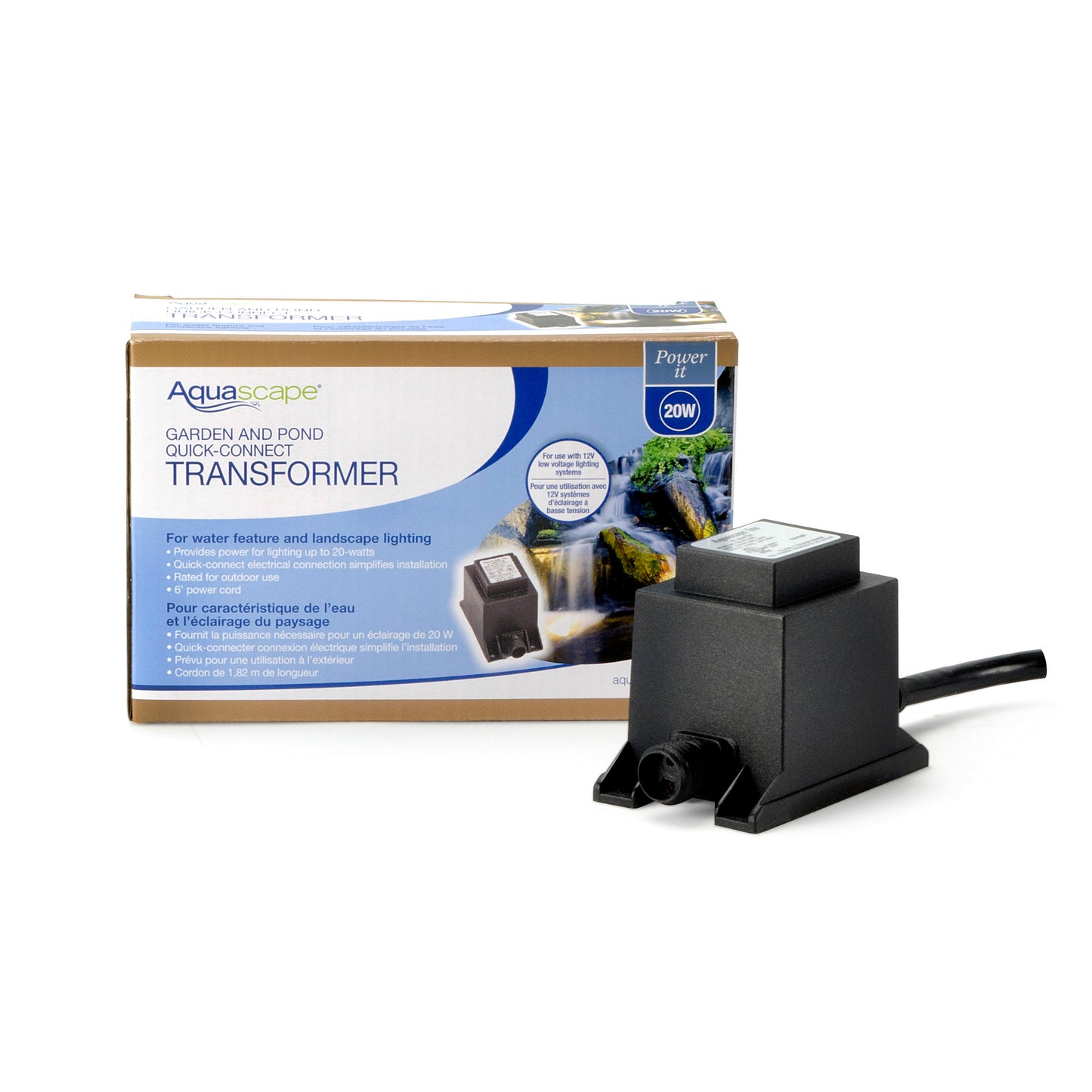 Aquascape TRANSFORMER 20-WATT LOW VOLTAGE QUICK-CONNECT