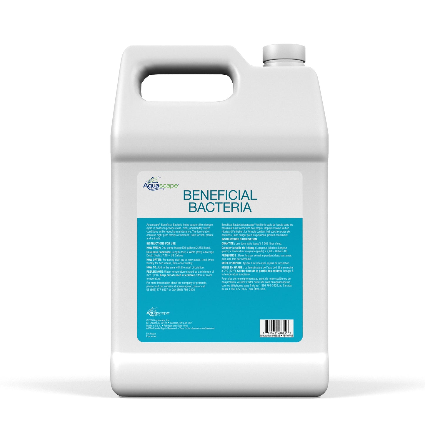 Aquascape BENEFICIAL BACTERIA - 1 GAL / 3.78 L