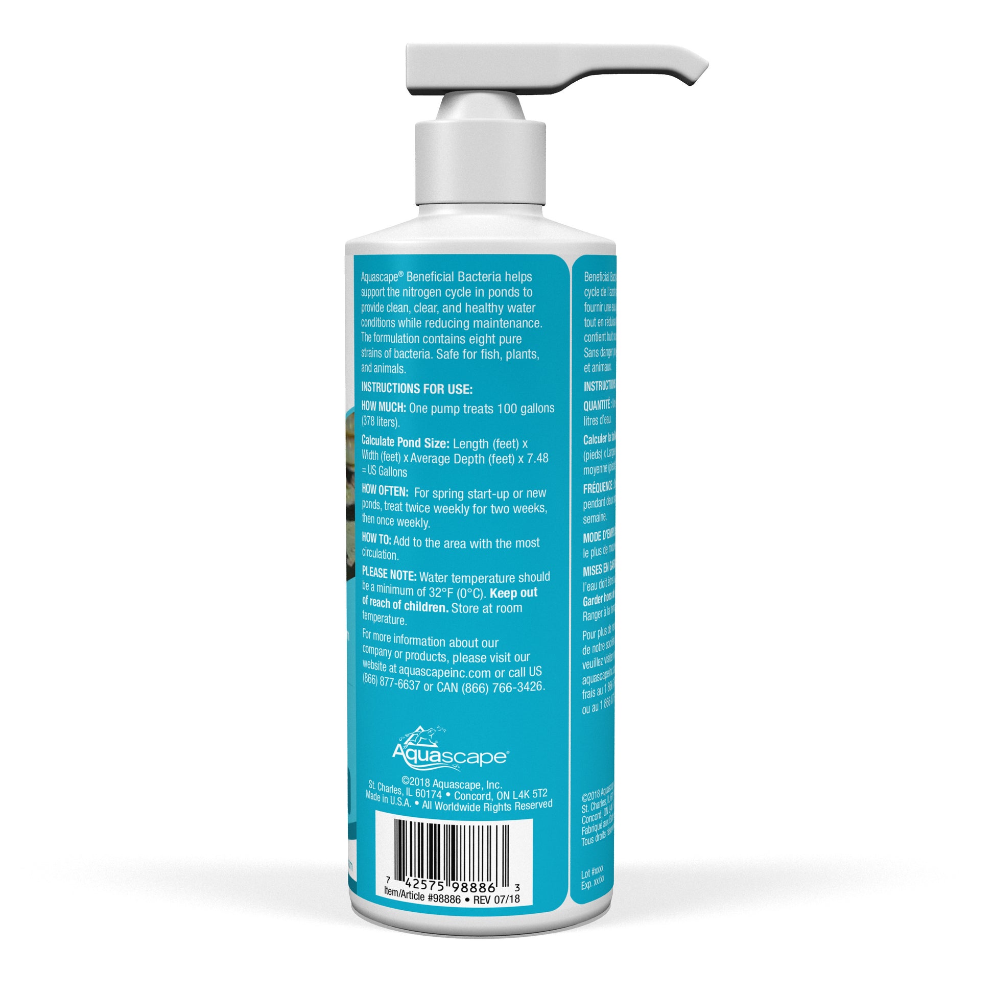 Aquascape BENEFICIAL BACTERIA - 8 OZ / 236 ML