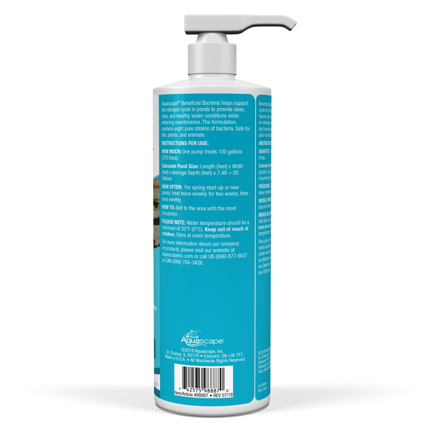 Aquascape BENEFICIAL BACTERIA - 16 OZ / 473 ML