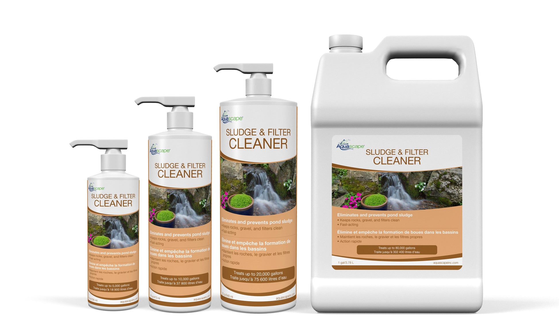 Aquascape SLUDGE & FILTER CLEANER - 16 OZ / 473 ML