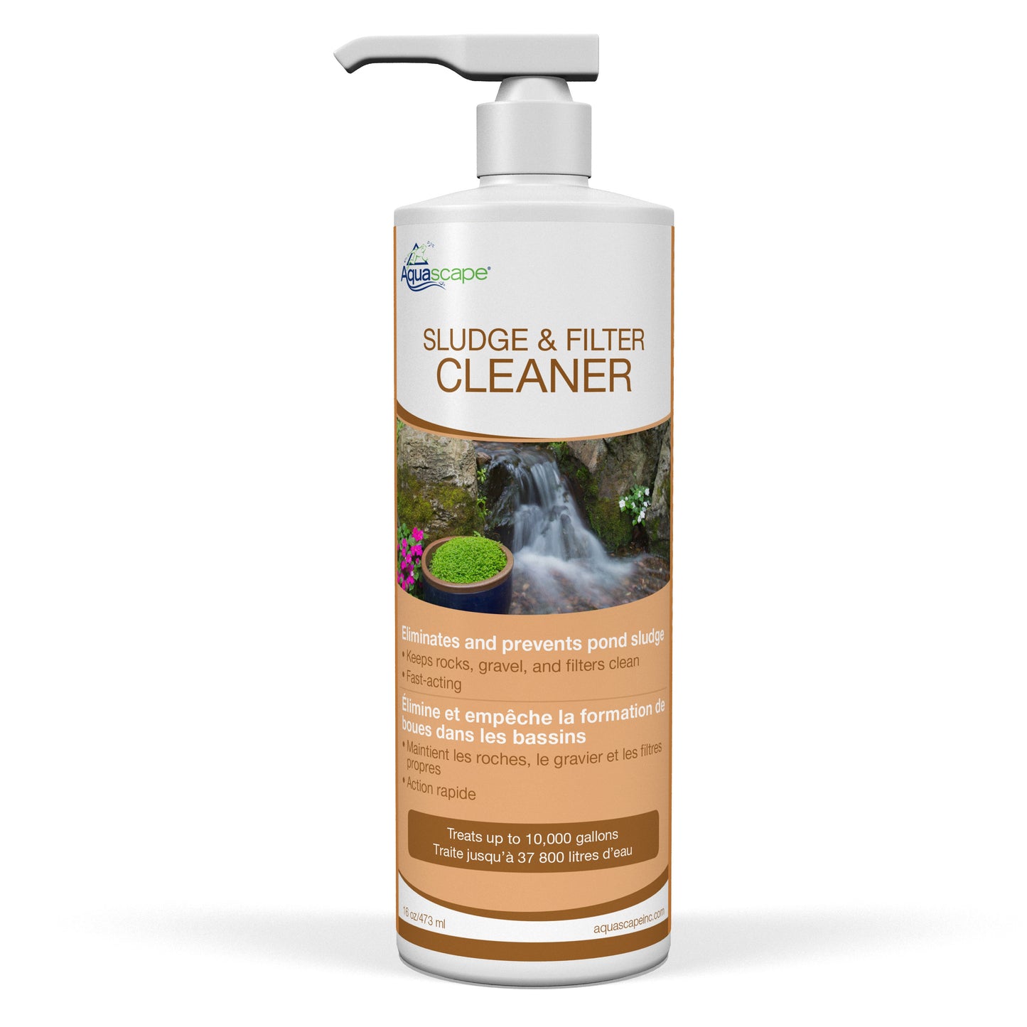 Aquascape SLUDGE & FILTER CLEANER - 16 OZ / 473 ML