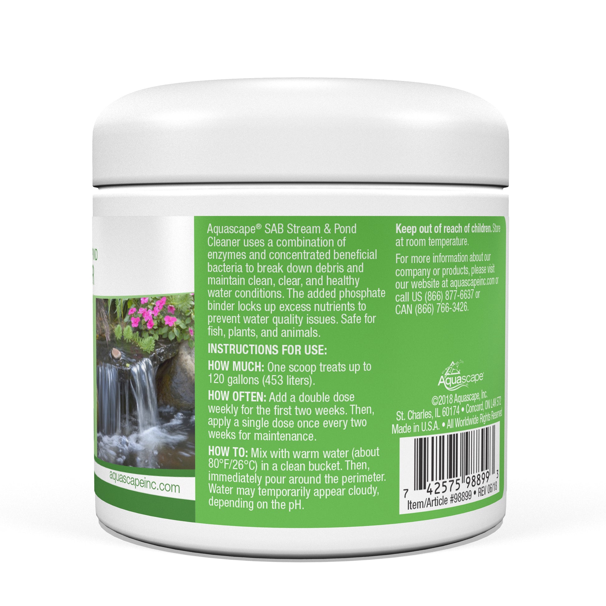 Aquascape SAB STREAM & POND CLEANER - 8.8 OZ / 250 G
