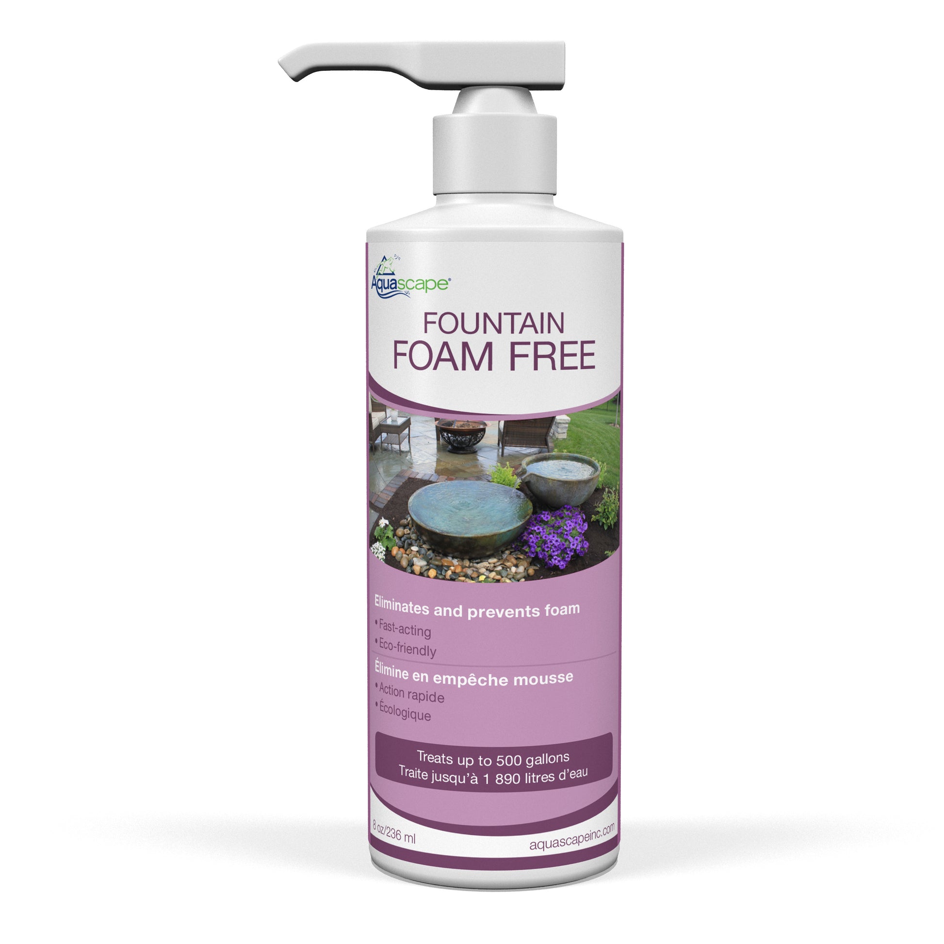 Aquascape FOUNTAIN FOAM FREE - 8 OZ / 236 ML