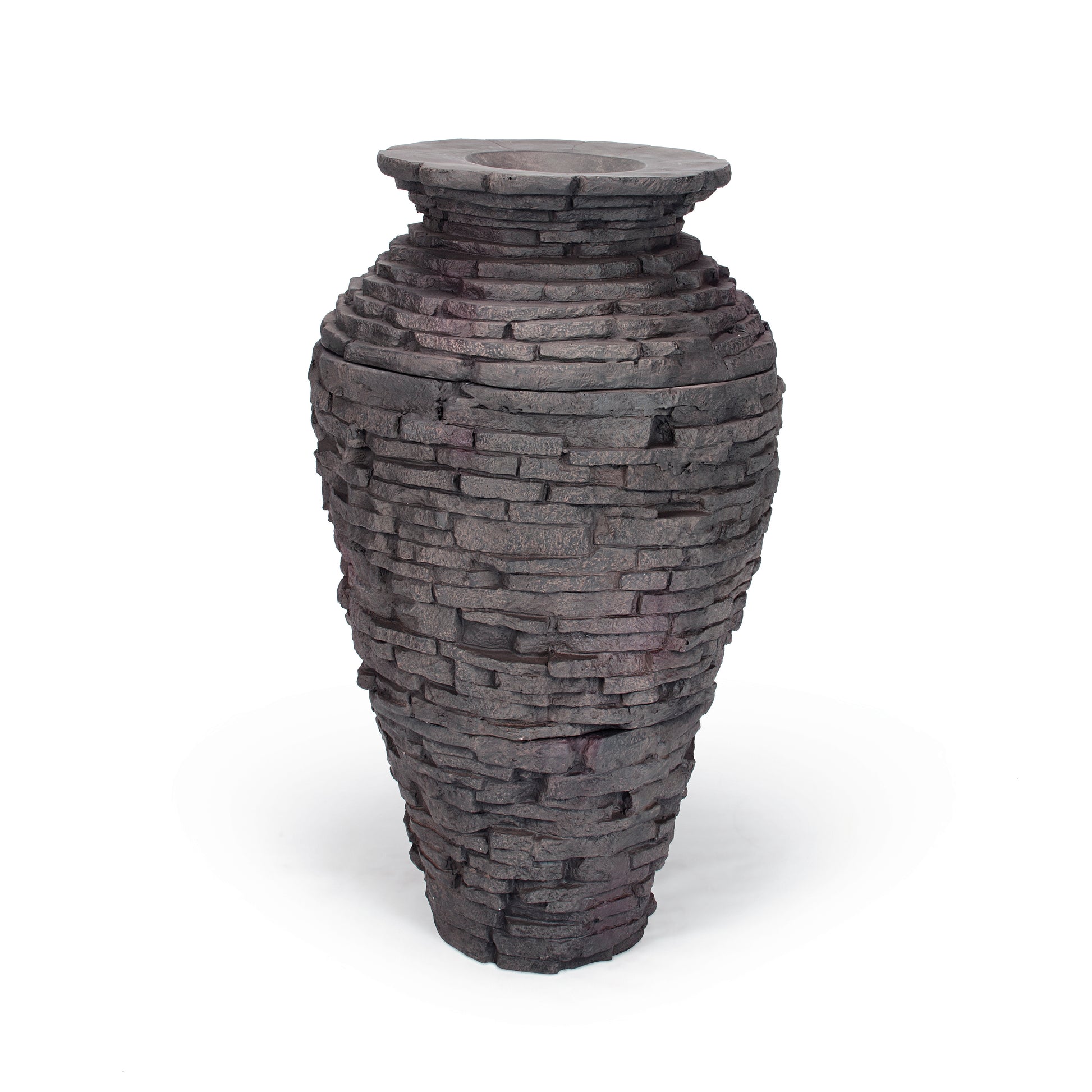 Aquascape STACKED SLATE URN - 33.5" H (85 CM)