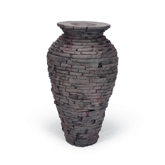 Aquascape STACKED SLATE URN - 33.5" H (85 CM)