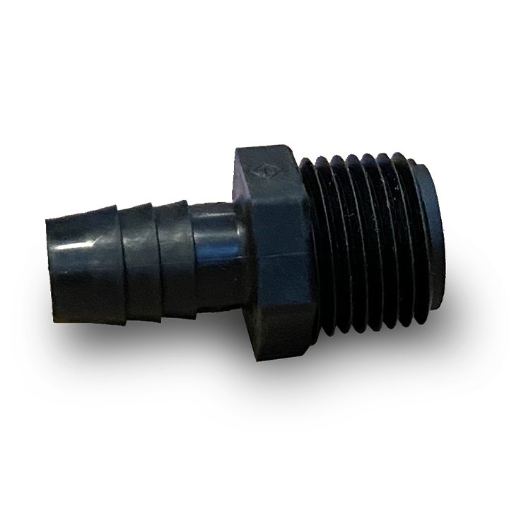 Aquascape MALE ADAPTER 1/2" MPT X 1/2" BARB