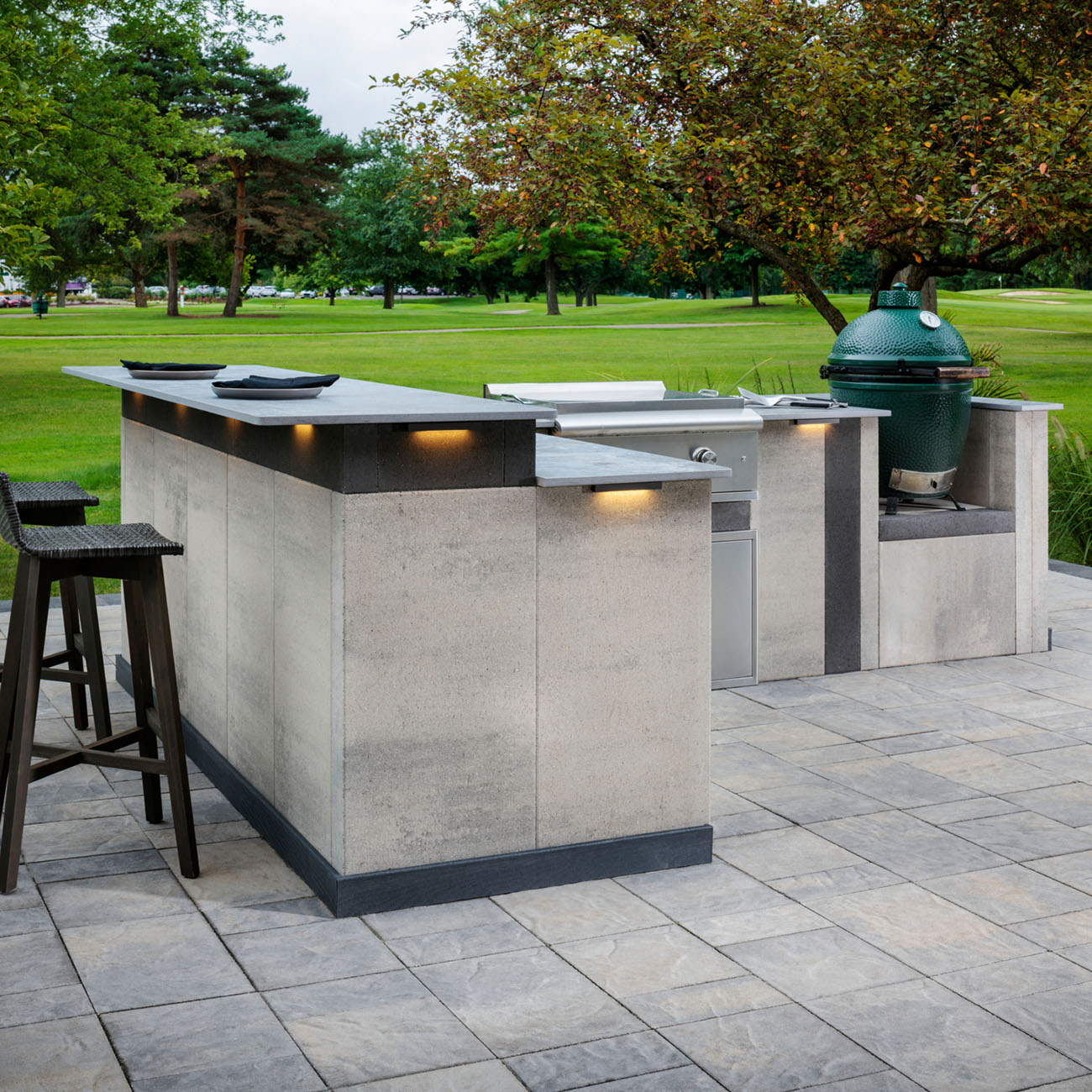 Belgard 18X36 Scandina Grey Artforms - 9 finished ends, 9 open ends Paver