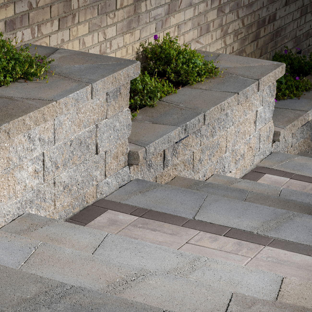Belgard Midnight Sterling Wall Block Paver Paver