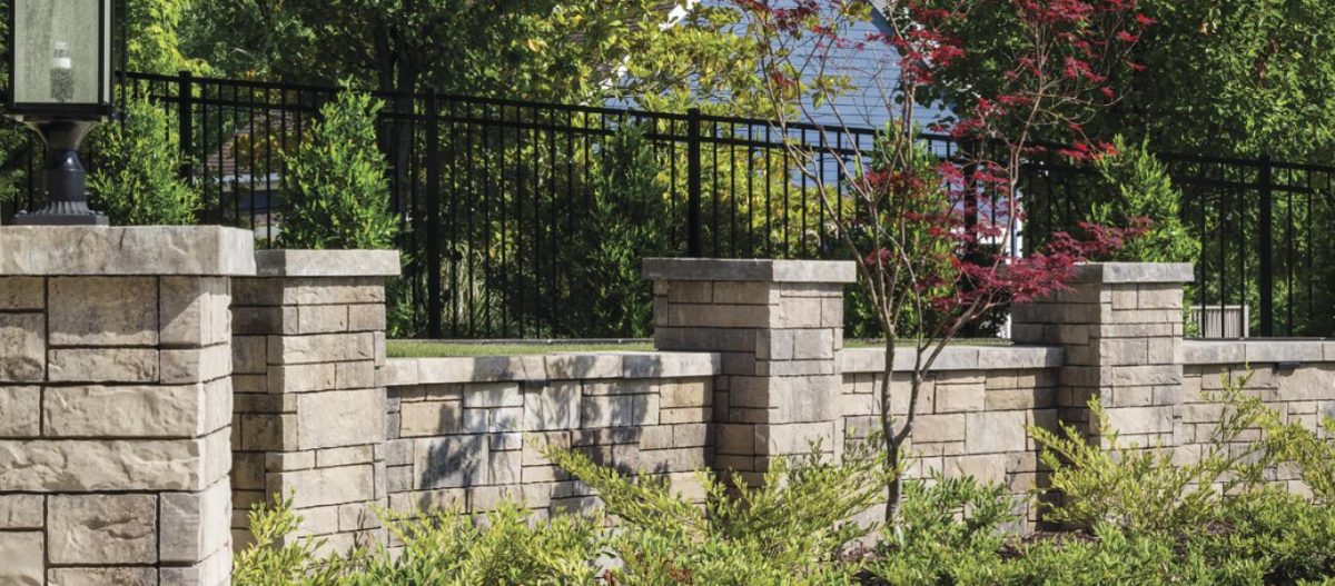 Belgard Scandina Gray Ashlar Tandem Column Veneers - 1 Pallet = 2 Columns Paver