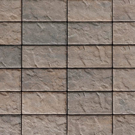Techo-Bloc BLU 80 MM HD², 6X13, SLATE, CHAMPLAIN GREY