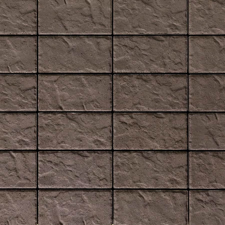 Techo-Bloc BLU 60 MM, 6X13, SLATE, CHOCOLATE BROWN